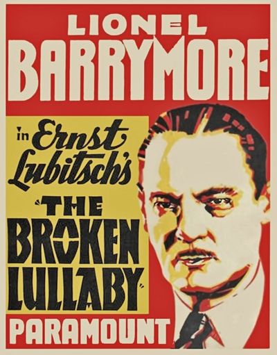 Broken Lullaby (1932) Ernst Lubitsch, Lionel Barrymore, Nancy Carroll, Phillips Holmes, Drama