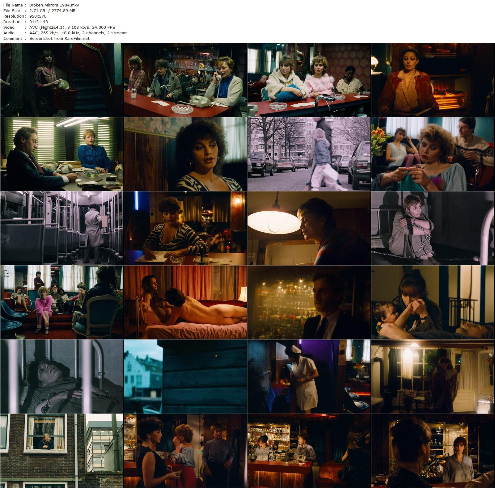 Broken Mirrors / Gebroken spiegels (1984) Marleen Gorris, Lineke Rijxman, Henriëtte Tol, Edda Barends-poster