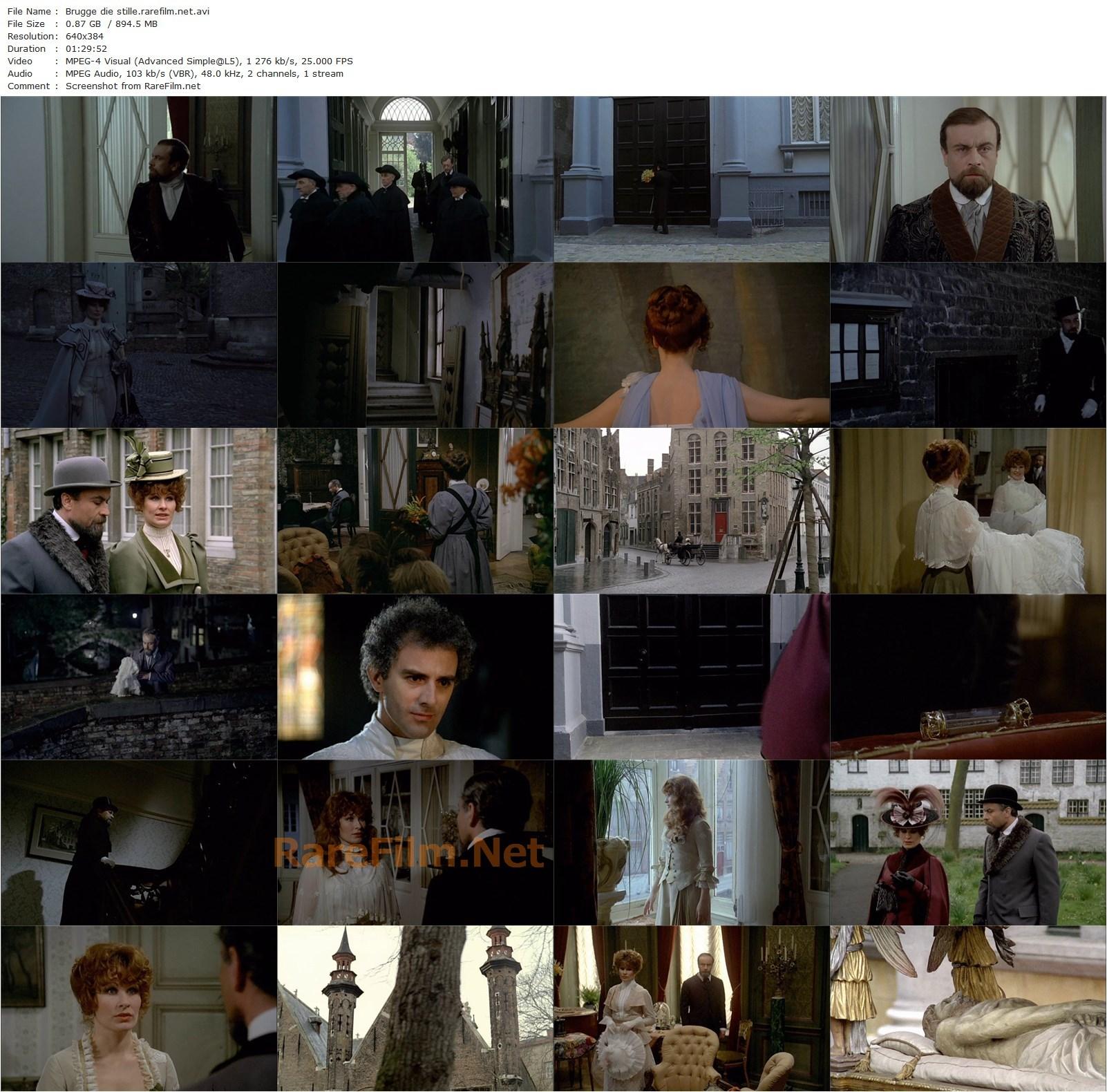 The Dead Bruges / Brugge, die stille (1981) Roland Verhavert, Idwig Stephane, Magda Lesage, Chris Boni-poster