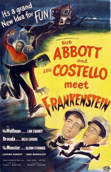Bud Abbott Lou Costello Meet Frankenstein (1948) Charles Barton, Bud Abbott, Lou Costello, Lon Chaney Jr.