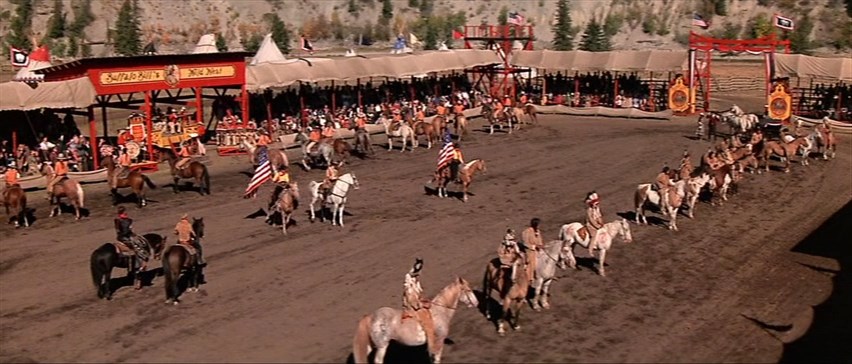 Buffalo Bill and the Indians (1976) Robert Altman, Paul Newman, Joel Grey, Kevin McCarthy, Comedy, Western-poster