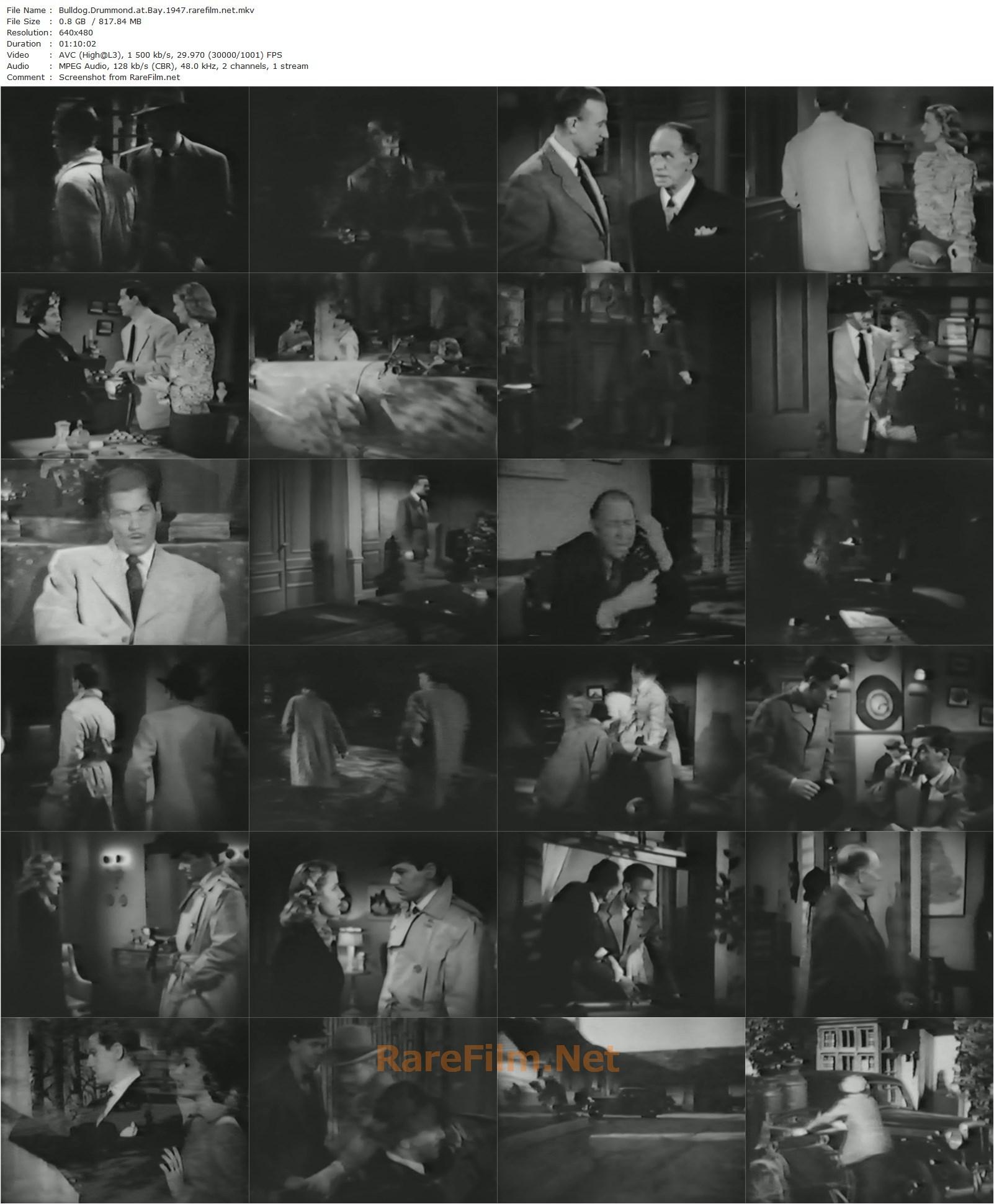 Bulldog Drummond at Bay (1947) Sidney Salkow-poster