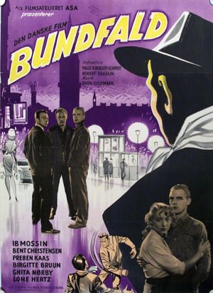 Sin Alley AKA Bundfald (1957) Palle Kjærulff-Schmidt, Robert Saaskin, Birgitte Price, Ib Mossin, Ghita Nørby