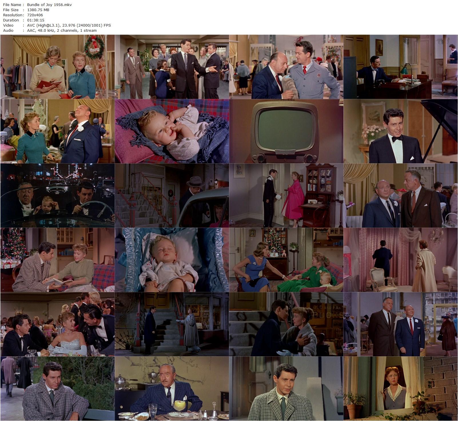 Bundle of Joy (1956) Norman Taurog, Eddie Fisher, Debbie Reynolds, Adolphe Menjou-poster