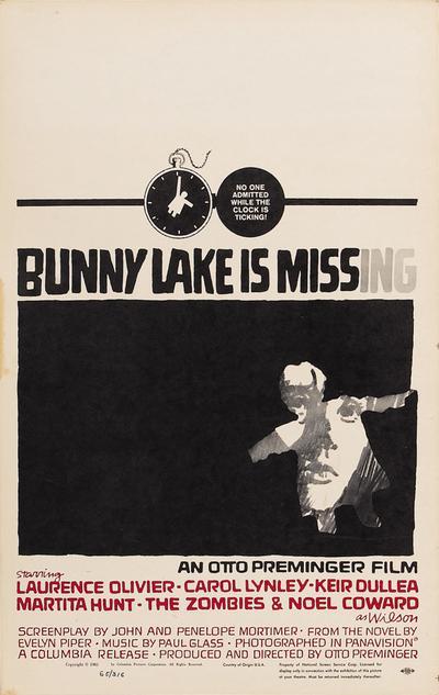 Otto Preminger – Bunny Lake Is Missing (1965)