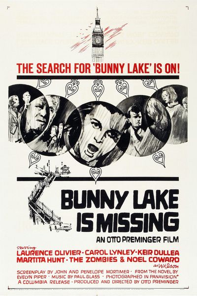 Bunny Lake Is Missing (1965) Otto Preminger, Keir Dullea, Carol Lynley, Laurence Olivier