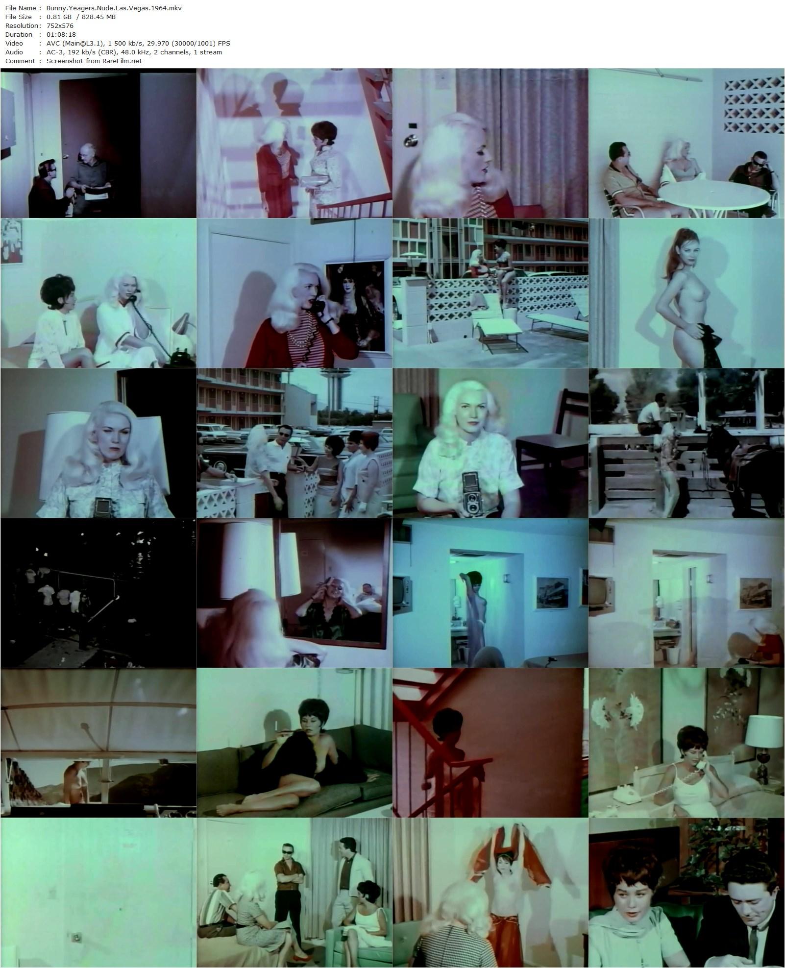 Bunny Yeager’s Nude Las Vegas (1963) Barry Mahon-poster