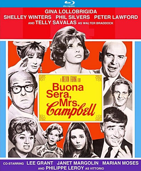 Buona Sera, Mrs. Campbell (1968) Melvin Frank, Gina Lollobrigida, Shelley Winters, Phil Silvers, Comedy, Romance, War