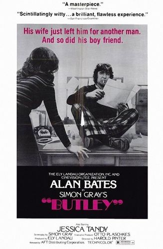 Butley (1974) Harold Pinter, Alan Bates, Jessica Tandy, Richard O’Callaghan