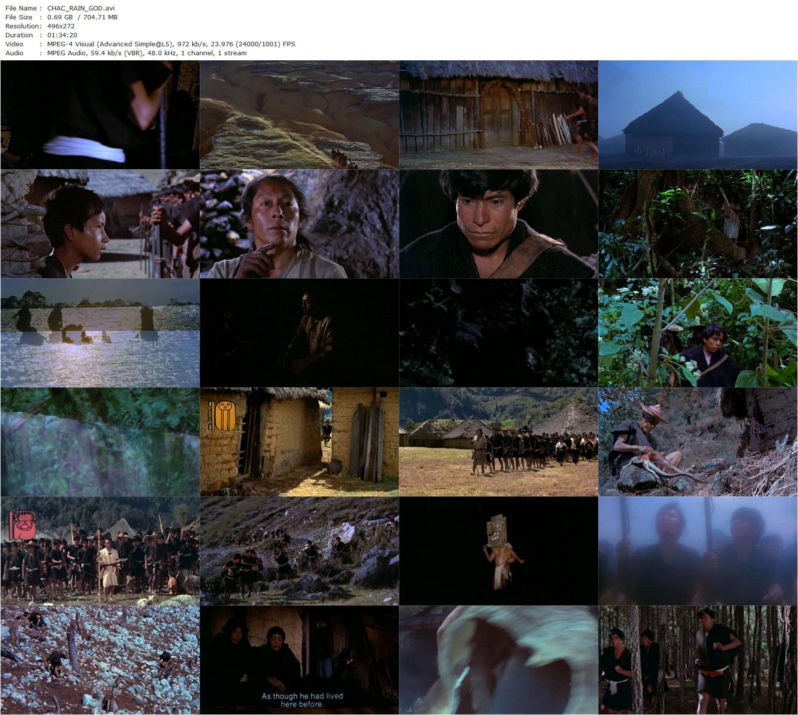 Chac: The Rain God AKA Chac: Dios de la lluvia (1975) Rolando Klein, Pablo Canche Balam, Alonzo Mendez Ton, Sebastian Santis-poster