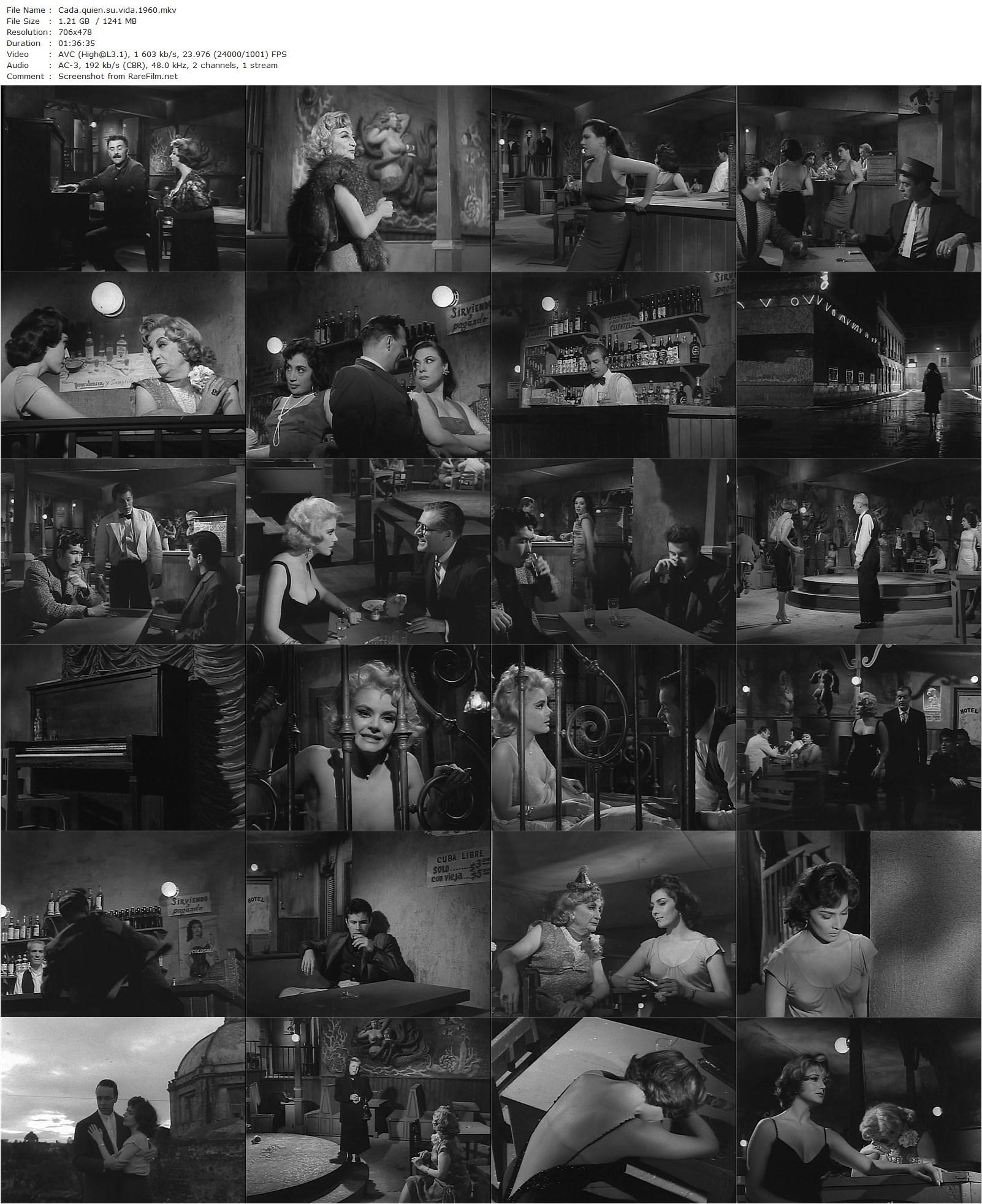 To Each His Life / Cada quién su vida (1960) Julio Bracho, Ana Luisa Peluffo, Emma Fink, Carlos Navarro-poster