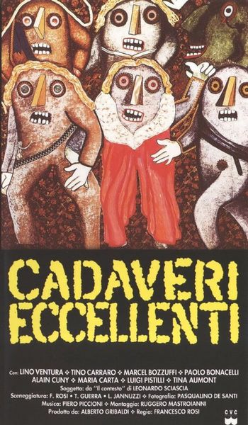Cadaveri eccellenti / Illustrious Corpses (1976) Francesco Rosi, Lino Ventura, Tino Carraro, Marcel Bozzuffi, Crime, Thriller, Mystery