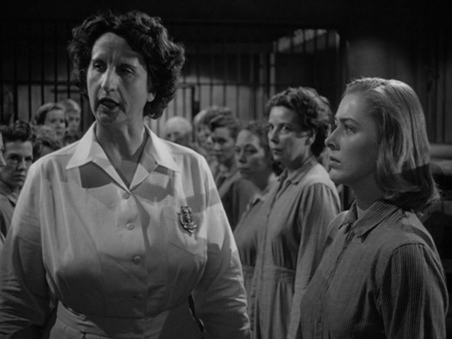 Caged (1950) John Cromwell, Eleanor Parker, Agnes Moorehead, Ellen Corby, Crime, Drama, Film-Noir-poster