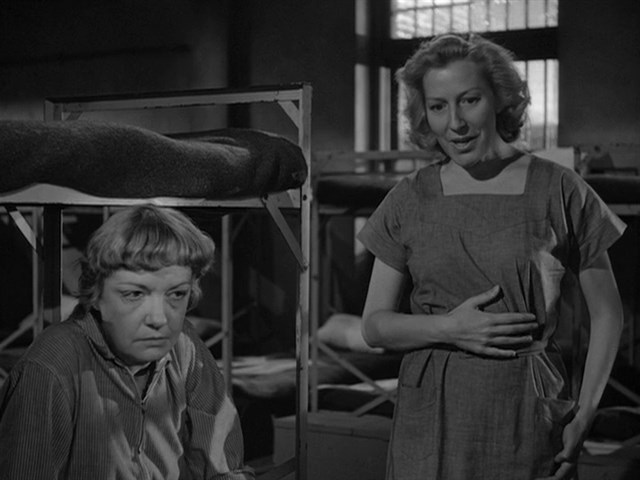 Caged (1950) John Cromwell, Eleanor Parker, Agnes Moorehead, Ellen Corby, Crime, Drama, Film-Noir-poster