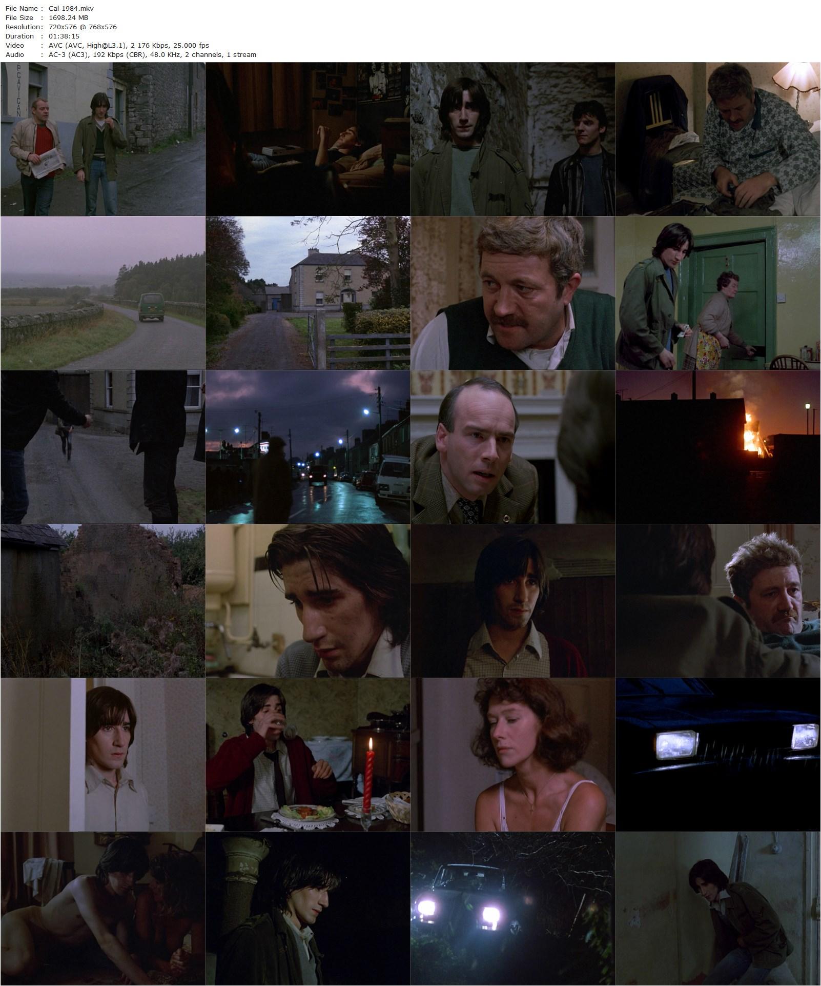 Cal (1984) Pat O’Connor, Helen Mirren, John Lynch, Donal McCann-poster