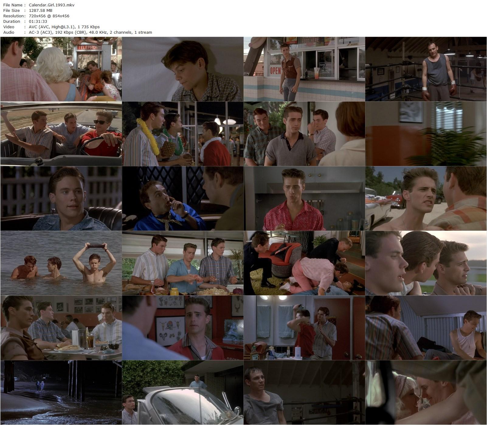 Calendar Girl (1993) John Whitesell, Jason Priestley, Gabriel Olds, Jerry O’Connell-poster