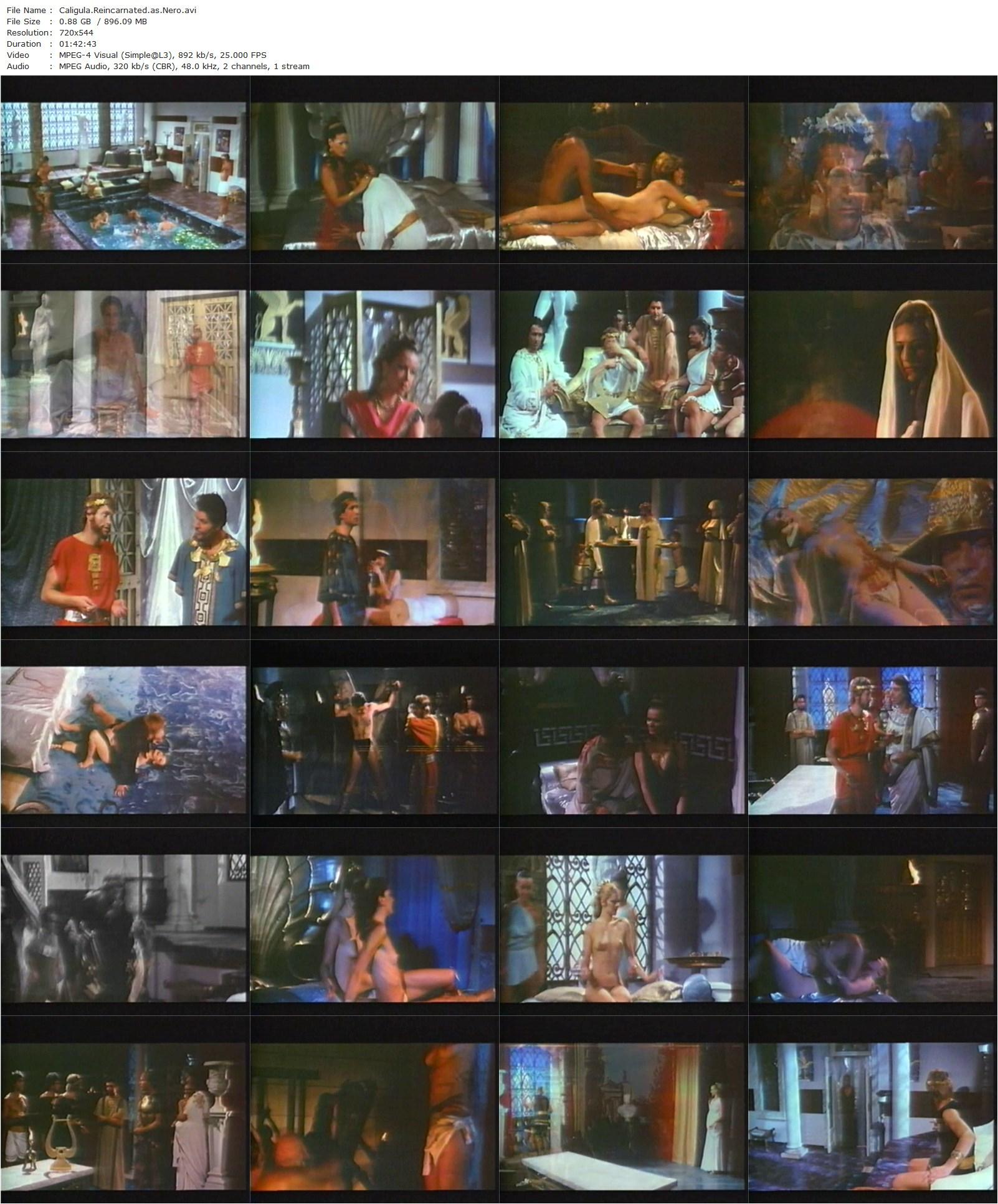 Caligula Reincarnated As Nero AKA Nerone e Poppea (1982) Bruno Mattei, Antonio Passalia, Piotr Stanislas, Françoise Blanchard, Patricia Derek-poster