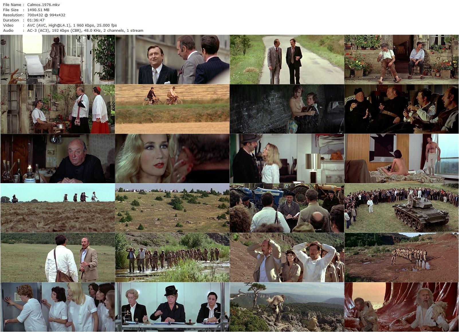 Calmos (1976) Bertrand Blier, Jean-Pierre Marielle, Jean Rochefort-poster