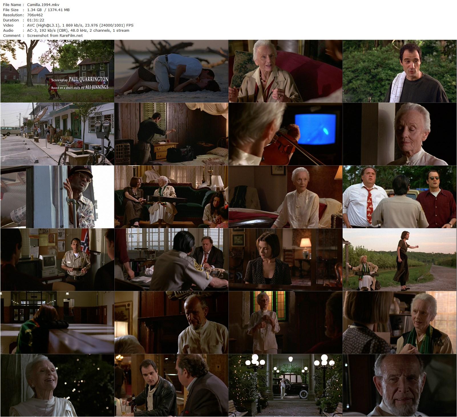 Camilla (1994) Deepa Mehta, Jessica Tandy, Bridget Fonda, Hume Cronyn-poster