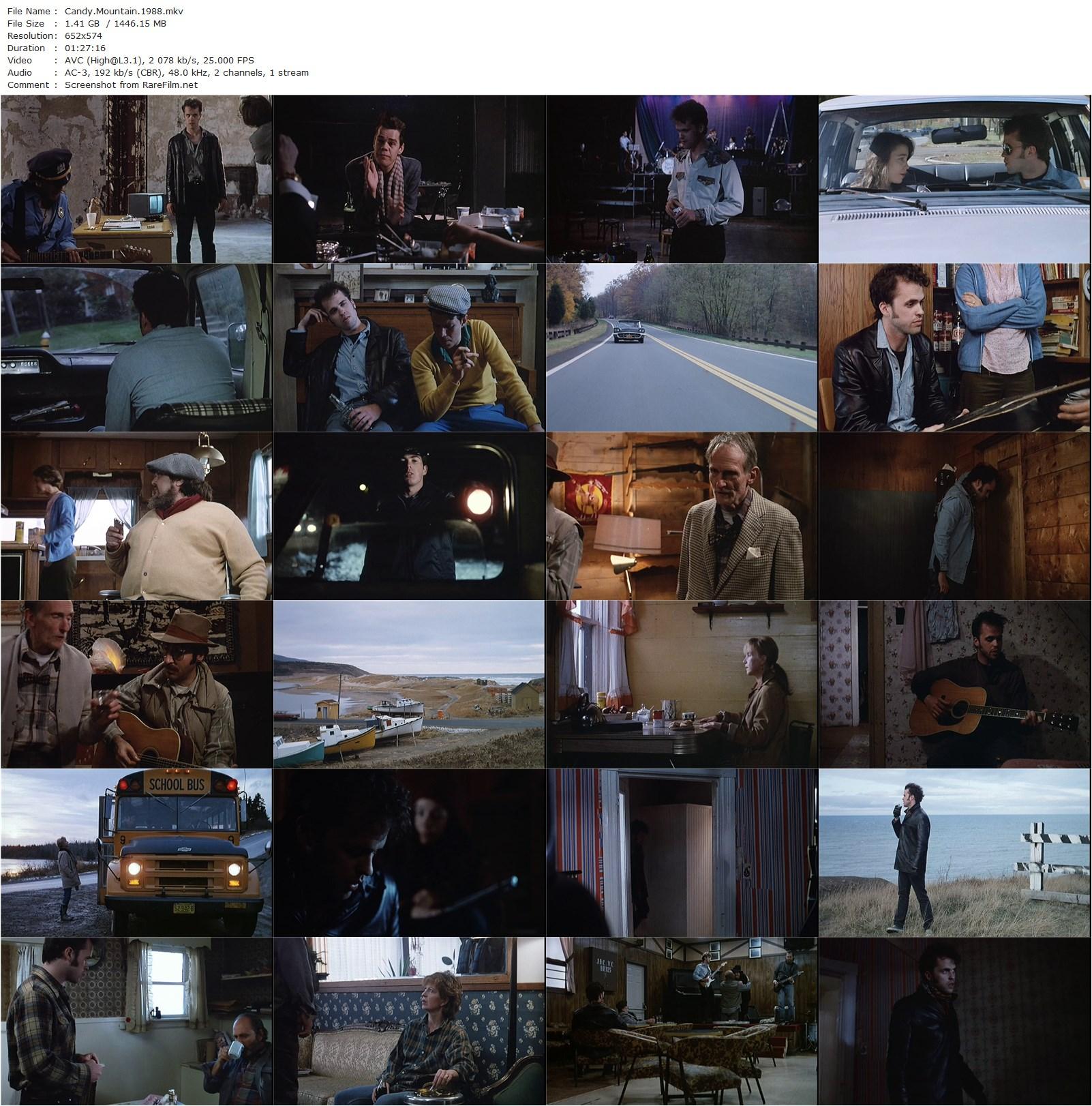 Candy Mountain (1988) Robert Frank, Rudy Wurlitzer, Kevin J. O’Connor, Eric Mitchell, Mary Joy-poster