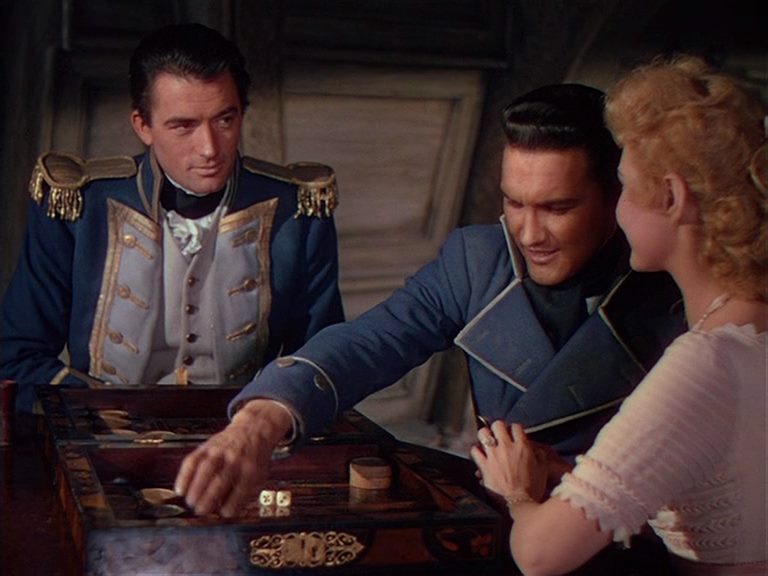 Captain Horatio Hornblower R.N. (1951) Raoul Walsh, Gregory Peck, Virginia Mayo, Robert Beatty-poster