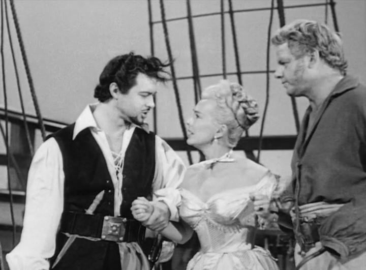 Captain Kidd and the Slave Girl (1954) Lew Landers, Anthony Dexter, Eva Gabor, Alan Hale Jr.-poster