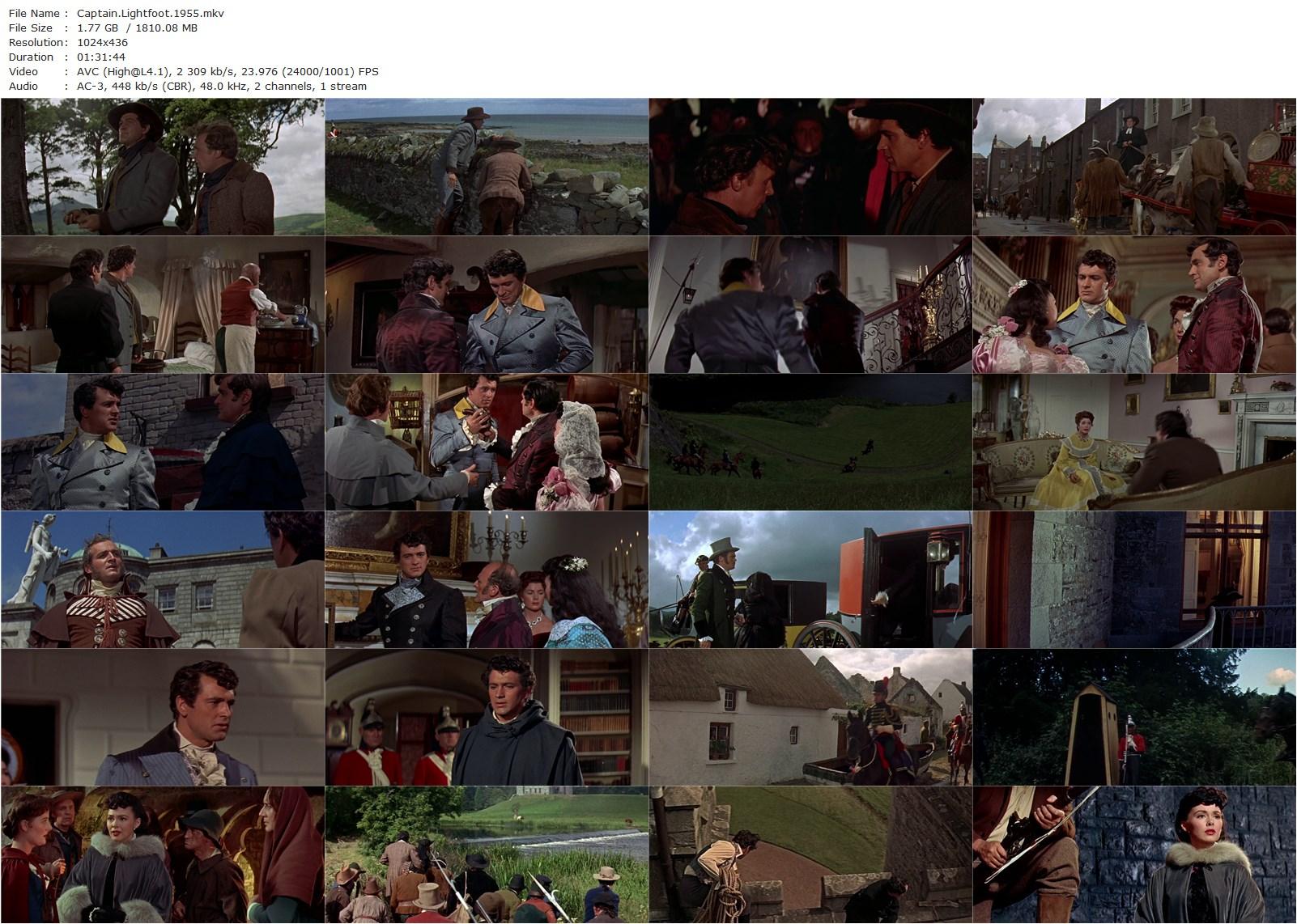 Captain Lightfoot (1955) Douglas Sirk, Rock Hudson, Barbara Rush, Jeff Morrow-poster