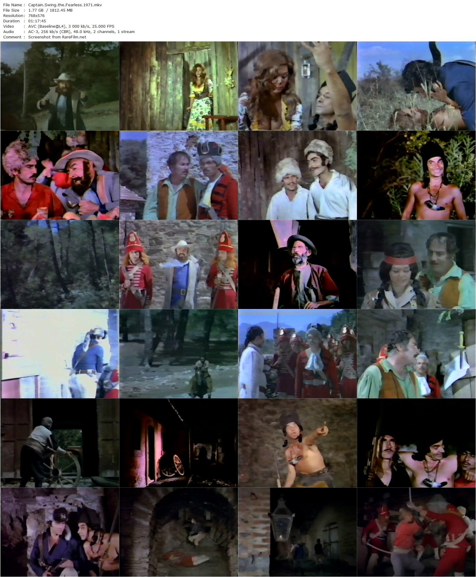 Captain Swing the Fearless (1971) Tunç Basaran-poster