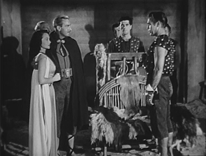 Captive Women (1952) Stuart Gilmore, Robert Clarke, Margaret Field, Gloria Saunders-poster