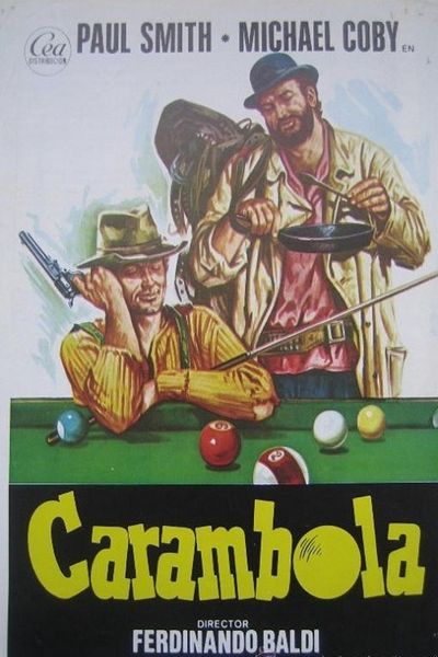 Carambola (1974) Ferdinando Baldi, Paul L. Smith, Antonio Cantafora, Horst Frank, Comedy, Western