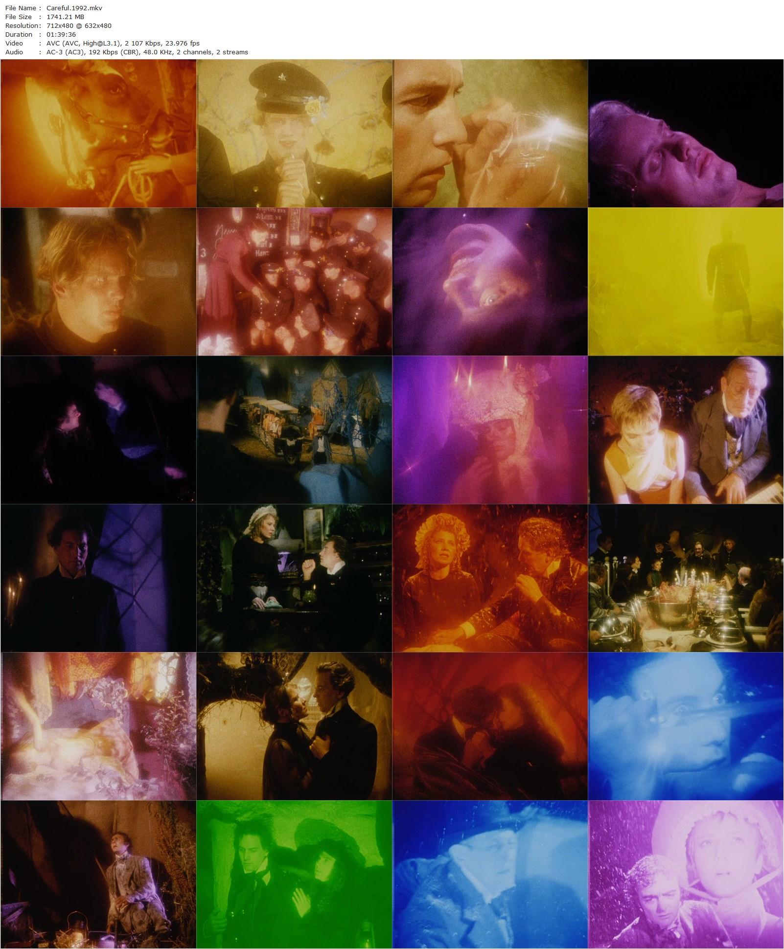 Careful (1992) Guy Maddin, Kyle McCulloch, Gosia Dobrowolska, Sarah Neville-poster