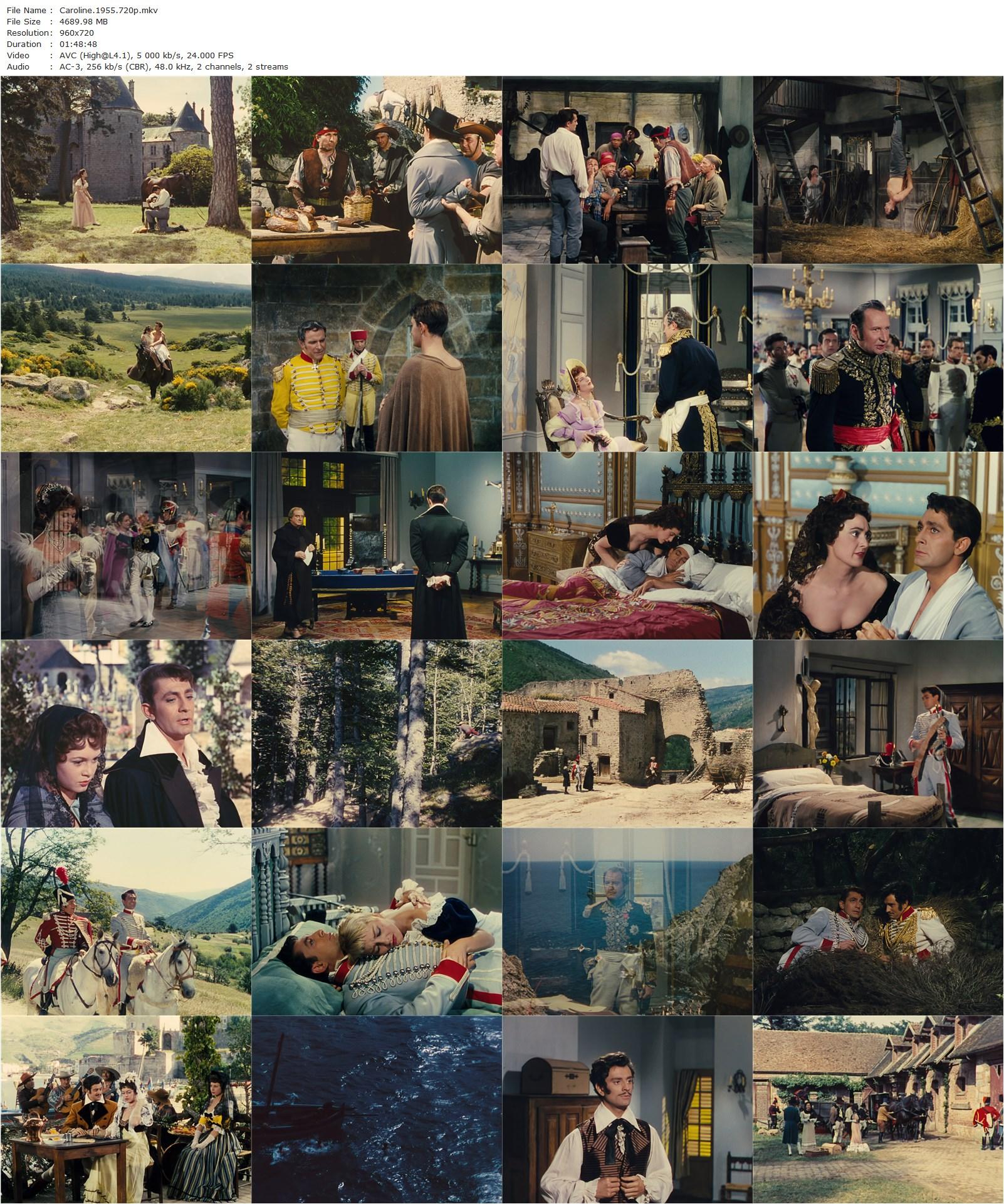 Caroline and the Rebels AKA Le fils de Caroline Cherie (1955) Jean-Devaivre, Jean-Claude Pascal, Alfred Adam, Daniel Ceccaldi-poster