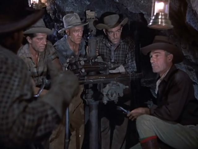 Carson City (1952) André De Toth, Randolph Scott, Lucille Norman, Raymond Massey, Western-poster