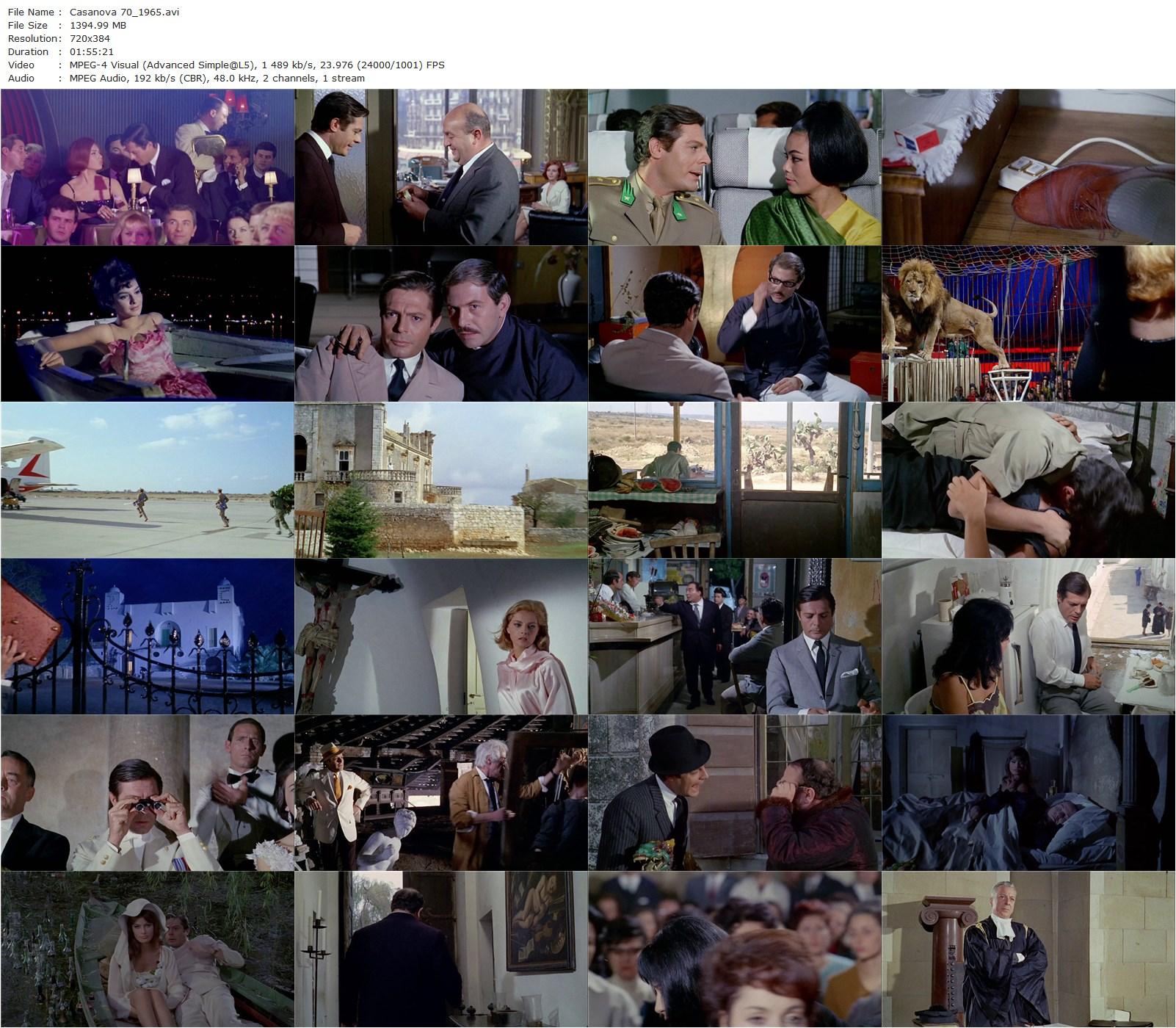 Casanova ’70 (1965) Mario Monicelli, Marcello Mastroianni, Virna Lisi, Marisa Mell-poster