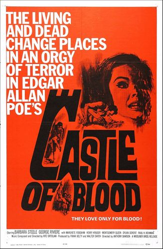 Castle of Blood AKA Danza macabra (1964) Antonio Margheriti, Sergio Corbucci, Barbara Steele, Georges Rivière, Margrete Robsahm