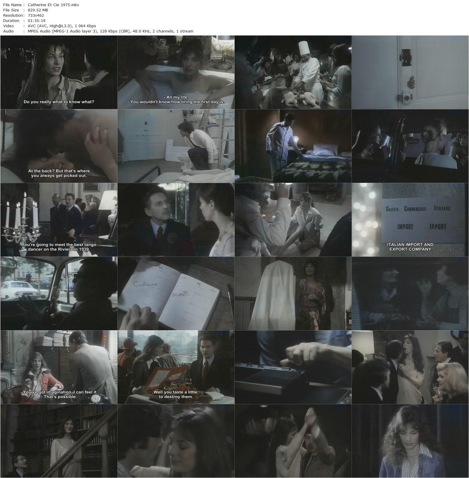 Catherine et Cie (1975) Michel Boisrond, Jane Birkin, Patrick Dewaere, Jean-Pierre Aumont-poster