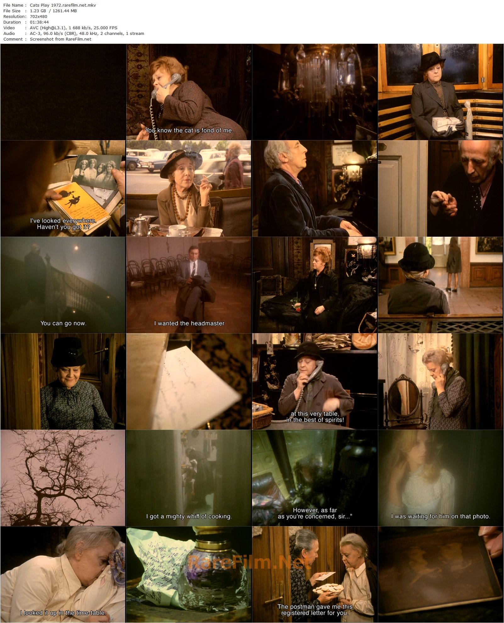 Cat’s Play / Macskajáték (1974) Károly Makk, Margit Dajka, Ildikó Piros, Elma Bulla-poster