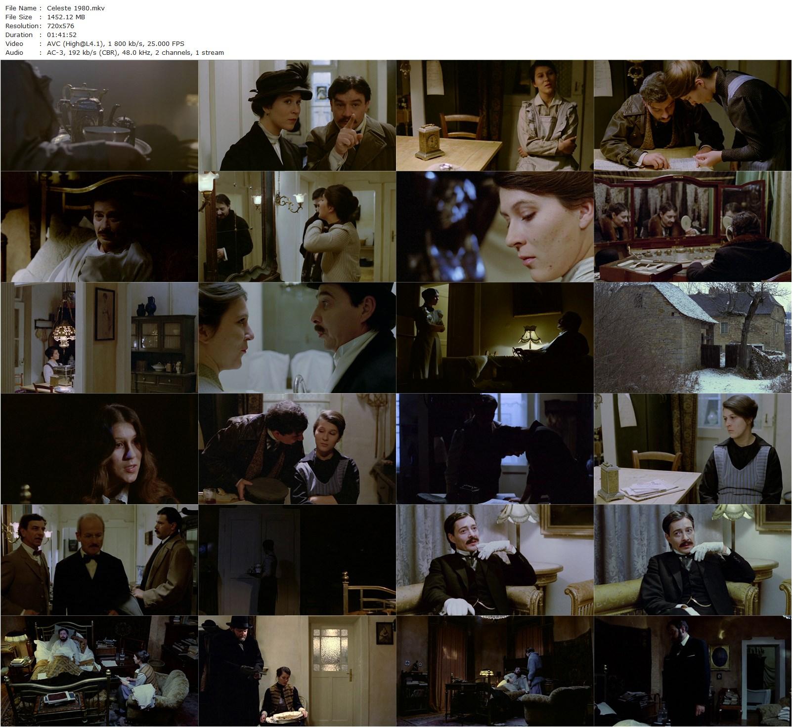 Céleste (1980) Percy Adlon, Eva Mattes, Jürgen Arndt, Norbert Wartha-poster