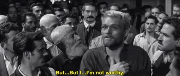 Celui qui doit mourir / He Who Must Die (1957) Jules Dassin, Jean Servais, Carl Möhner, Grégoire Aslan, Drama-poster