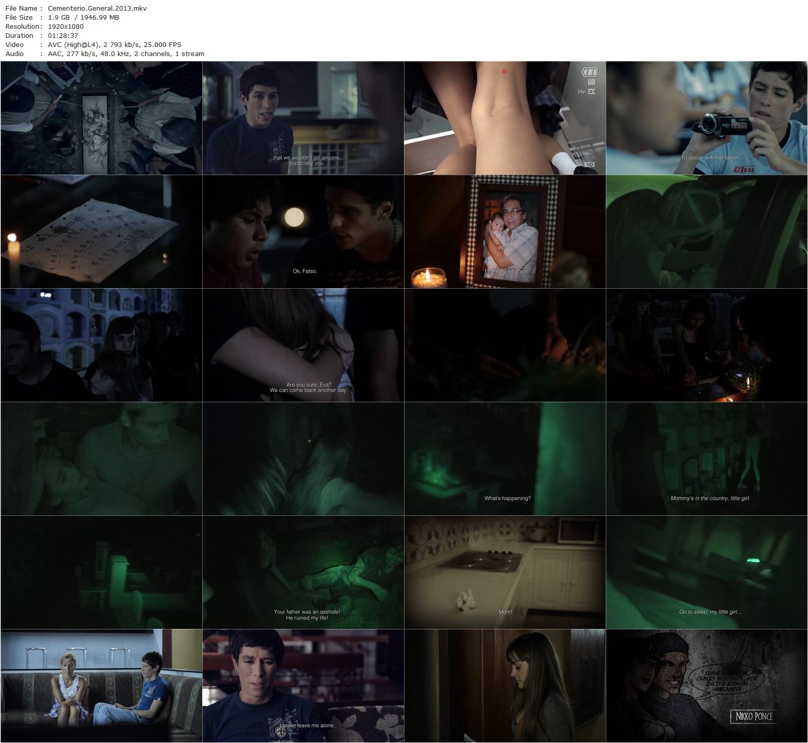 Cementerio General (2013) Dorian Fernández-Moris, Jürgen Gömez, Marisol Aguirre, Airam Galliani-poster