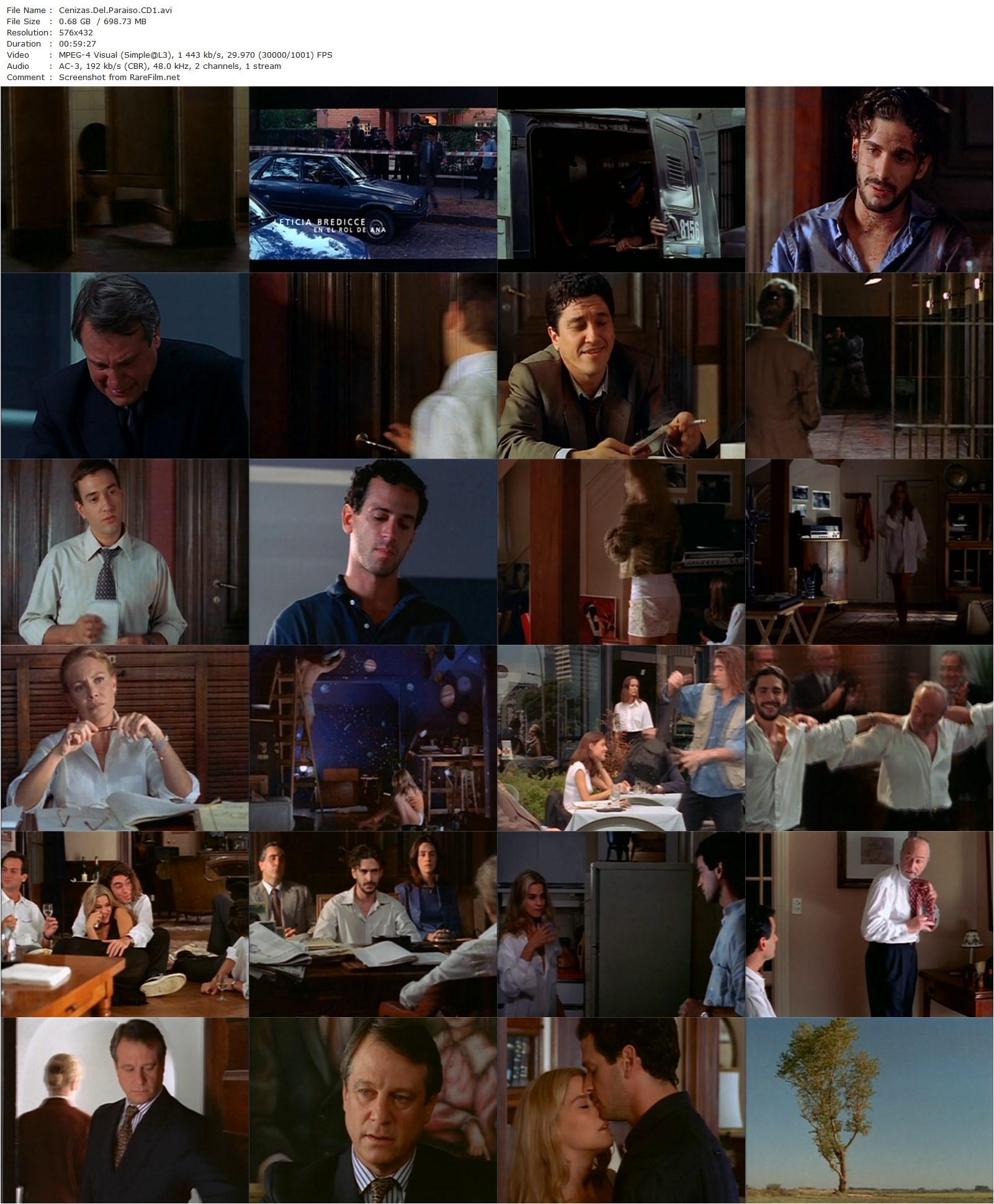 Ashes of Paradise (1997) Marcelo Piñeyro, Héctor Alterio, Cecilia Roth, Leonardo Sbaraglia-poster