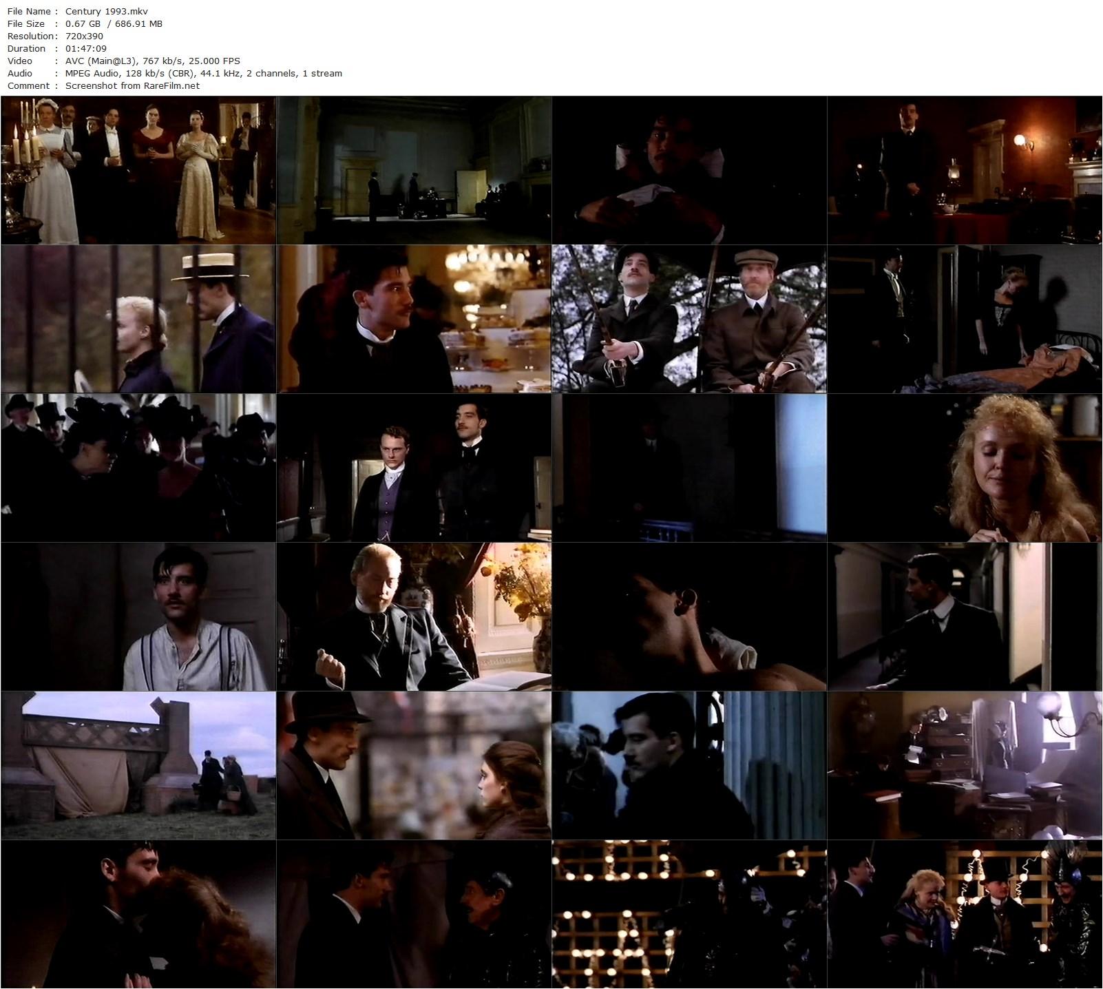 Century (1993) Stephen Poliakoff, Charles Dance, Clive Owen, Miranda Richardson-poster