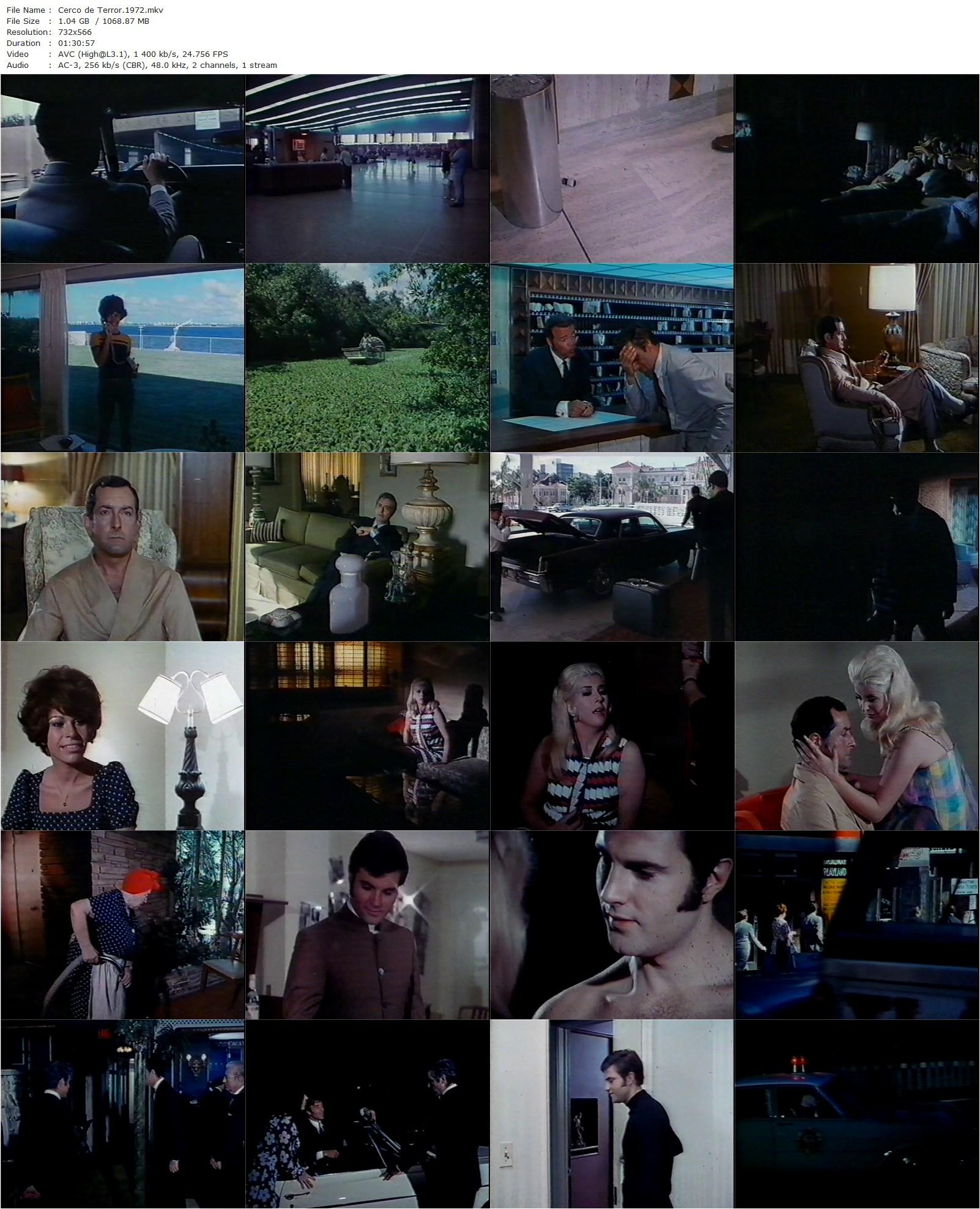 Siege of Terror / Cerco de terror (1972) Luis Marquina, Libertad Leblanc, Tony Kendall, Carlos Piñar-poster