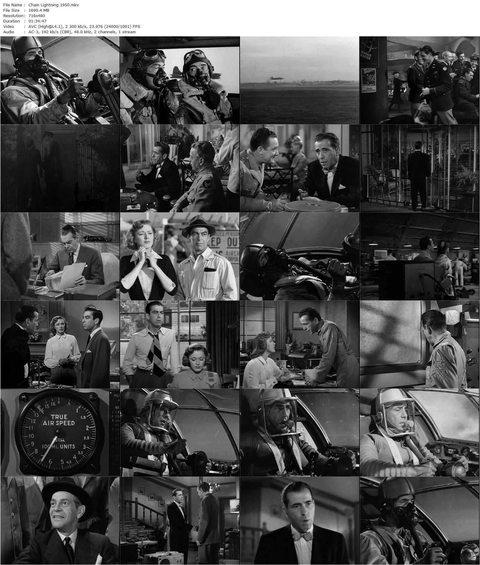 Chain Lightning (1950) Stuart Heisler-poster