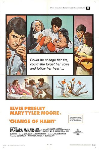 Change of Habit (1969) William A. Graham, Elvis Presley, Mary Tyler Moore, Barbara McNair