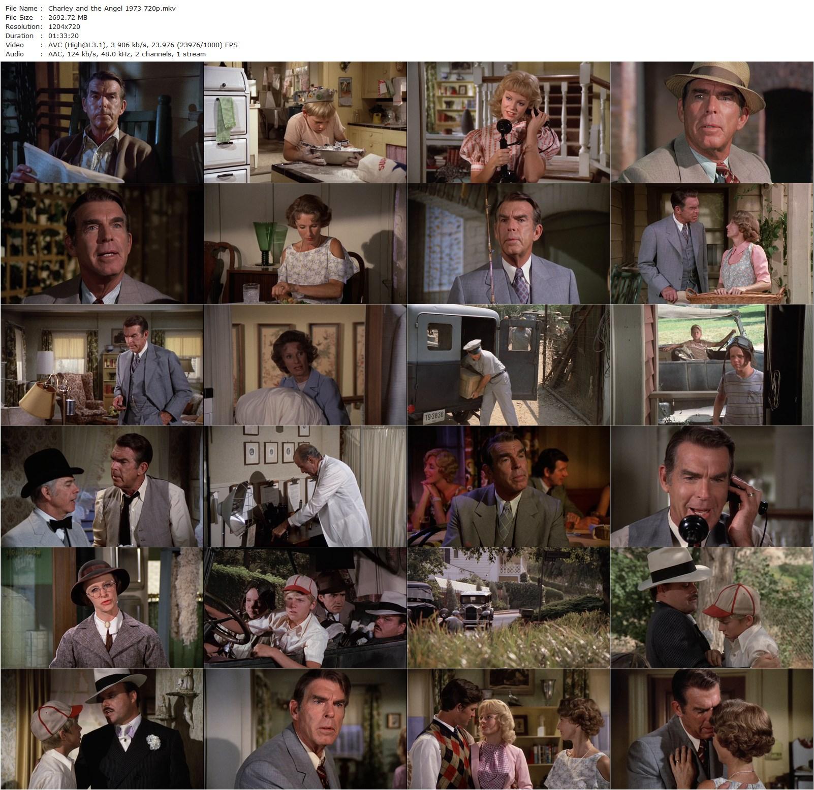 Charley and the Angel (1973) Vincent McEveety, Fred MacMurray, Cloris Leachman, Harry Morgan-poster