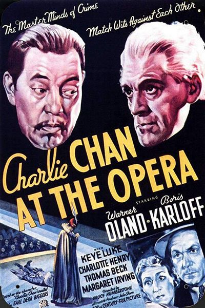 Charlie Chan at the Opera (1936) H. Bruce Humberstone, Warner Oland, Boris Karloff, Keye Luke, Mystery