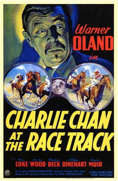 Charlie Chan at the Race Track (1936) H. Bruce Humberstone, Warner Oland, Keye Luke, Helen Wood, Comedy, Crime, Mystery, Sport, Thriller