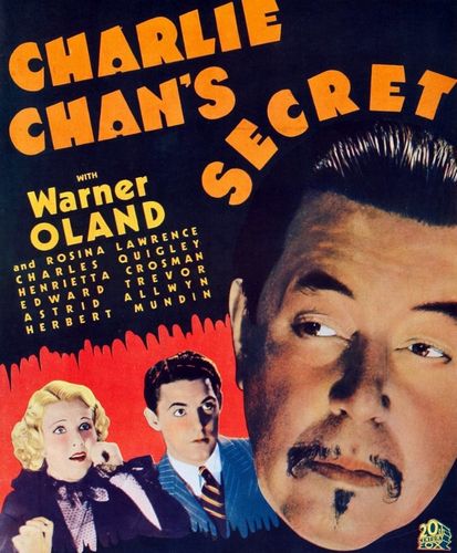 Charlie Chan’s Secret (1936) Gordon Wiles, Warner Oland, Rosina Lawrence, Charles Quigley