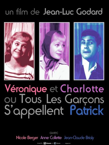 Charlotte et Véronique, ou Tous les garçons s’appellent Patrick (1959) Jean-Luc Godard, Nicole Berger, Anne Collette, Jean-Claude Brialy